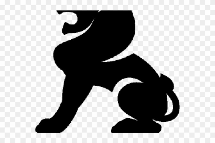 Statue Clipart Lion Statue - Lion Icon Png #1213188