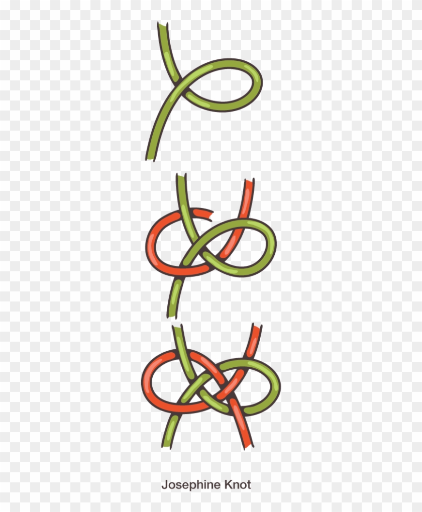 Josephine Knot-great Decorative Knot For Scarves - Make A Josephine Knot #1213279