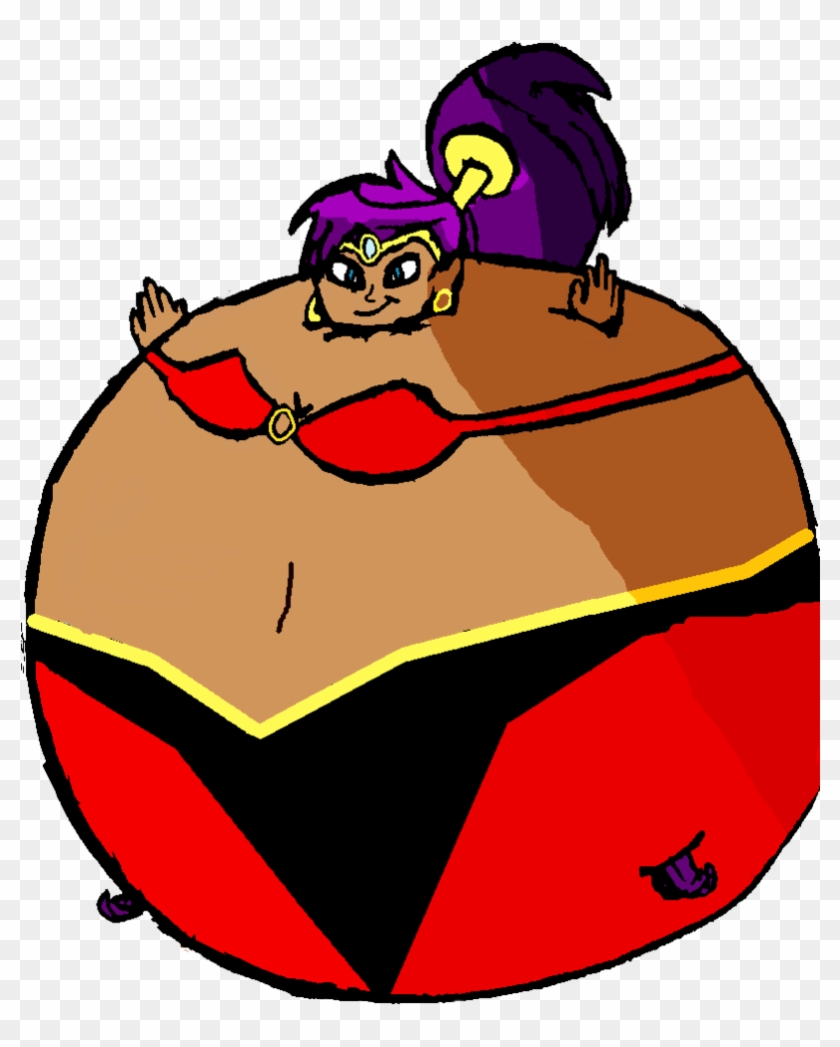 Shantae Balloon Colored By Toonrick2012 By Nepuofinflation - Cartoon #1213405