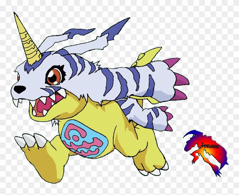 Gabumon 1 Render By Omegamon1225 On Deviantart - Gabumon X Matt #1213411