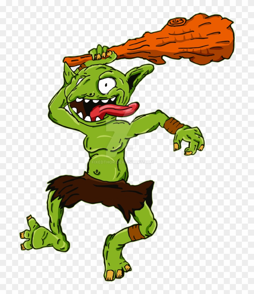 Green Lil Goblin By Fixedthor - Cartoon #1213616