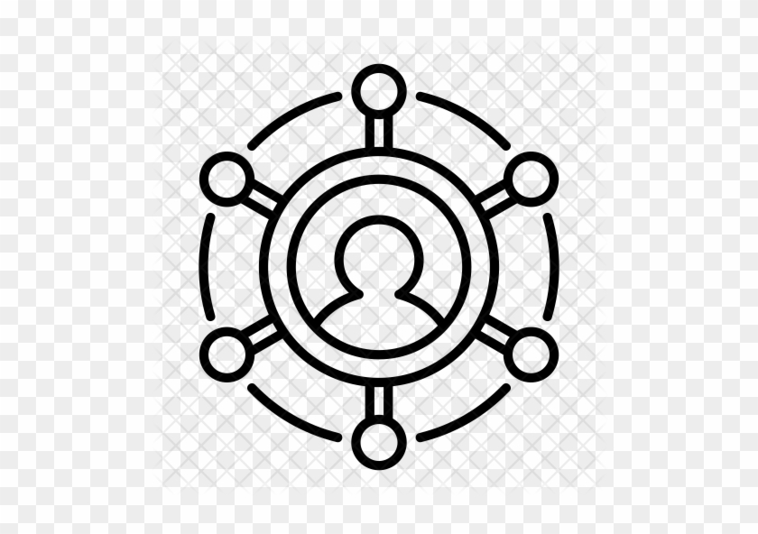 Networking Icon - Control Ship Icon #1213892