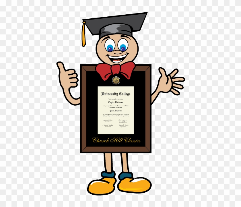 Who Can Enter - Frankie The Diploma Frame #1214010