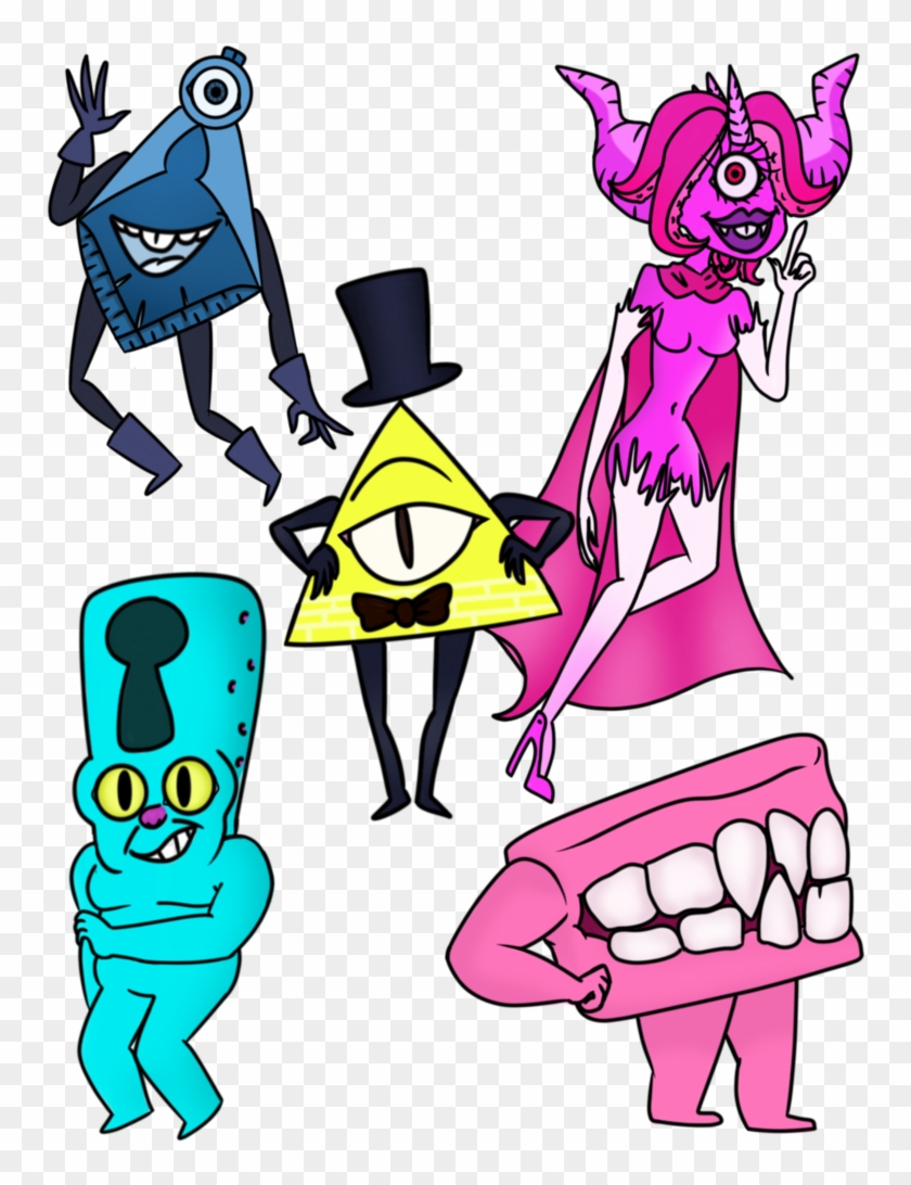 Bill's Weirdmageddon Gang By Moonlightcat423 - Gravity Falls #1214056