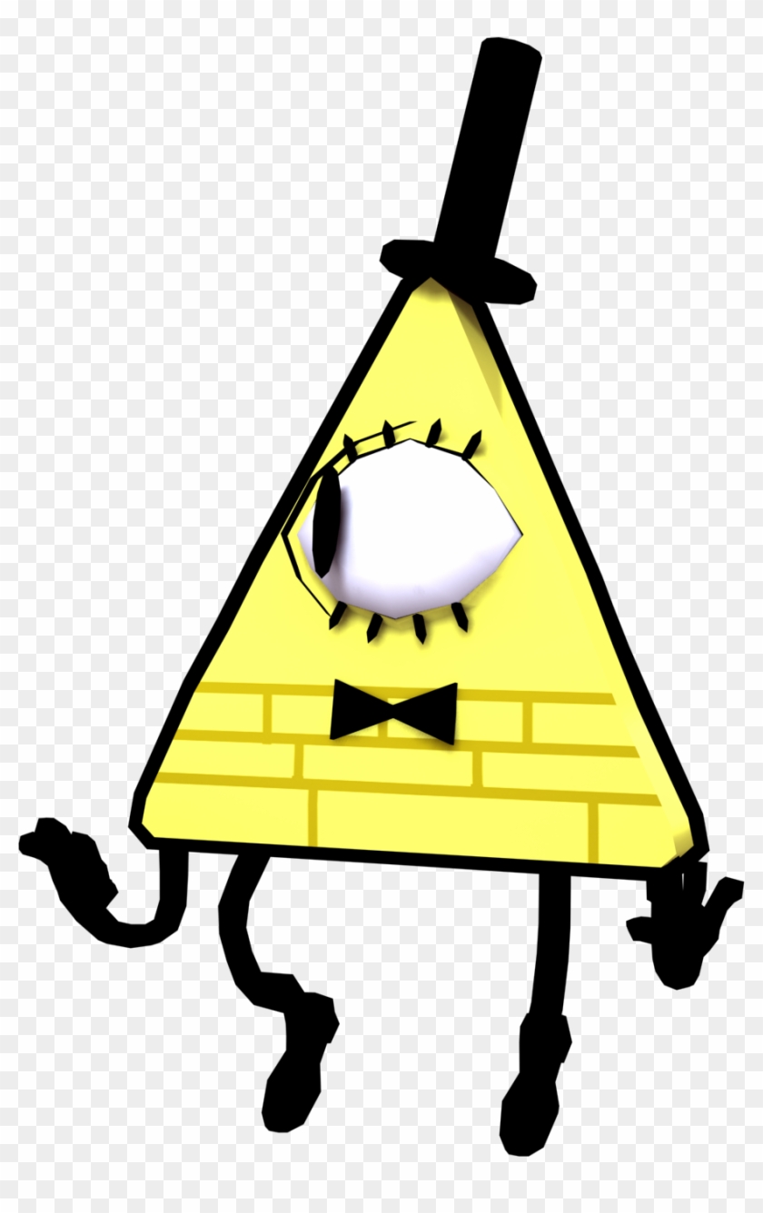 Bill Cipher 3d Model By Luigimariogmod Bill Cipher - Bill Cipher Vs Dr Strange #1214059