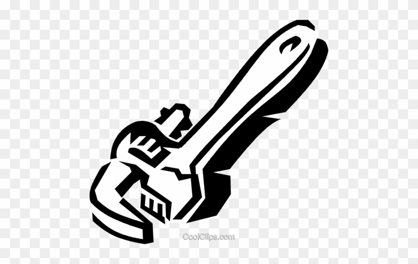 Rohrzange Vektor Clipart Bild - Plumber Wrench #1214092