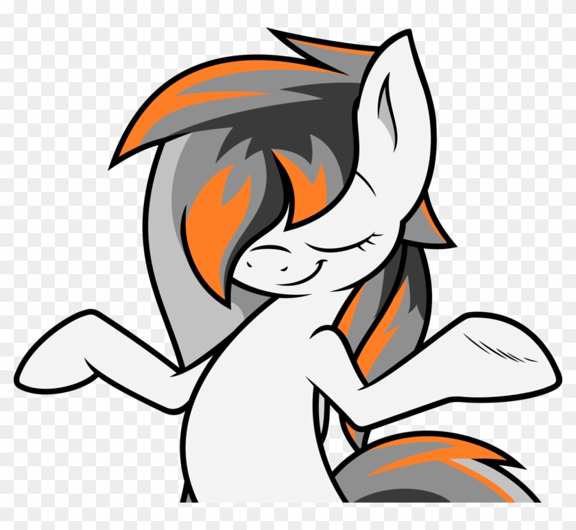 Nova Shrug Vector By Thefrostspark - Cartoon #1214601