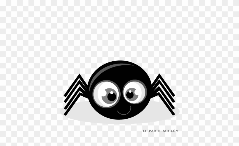 Spider Animal Free Black White Clipart Images Clipartblack - Clip Art #1214917