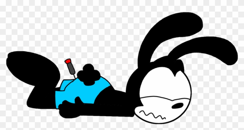 Oswald Hit By A Tranquilizer Dart By Marcospower1996 - Dart #1214925
