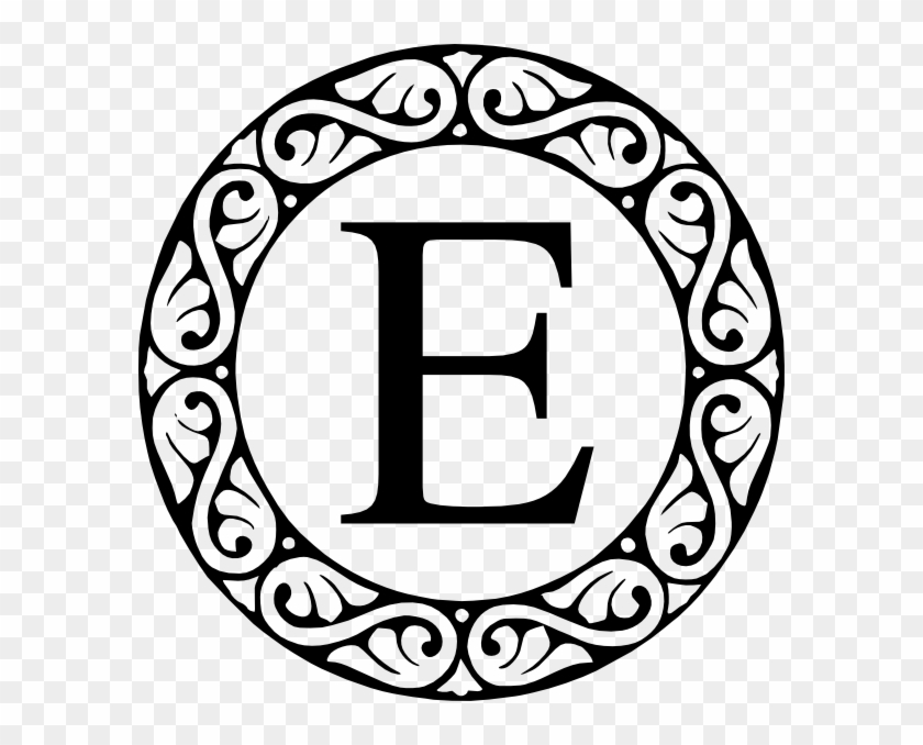 How To Set Use Monogram E Svg Vector - Monogram Letter B #1215077