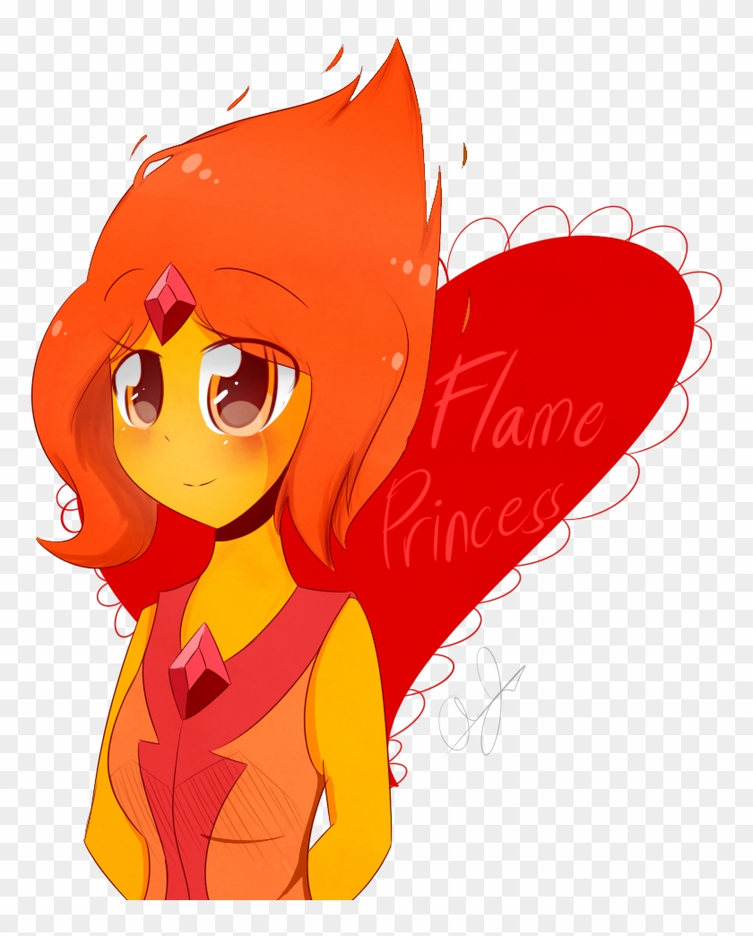 Flame Princess By Deadlynote3214 - Cartoon #1215194
