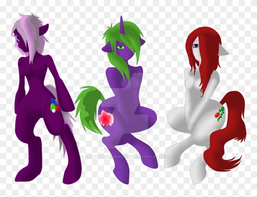 Jewel, Orchid, And Rosebud By Chaosaholic - Cartoon #1215201