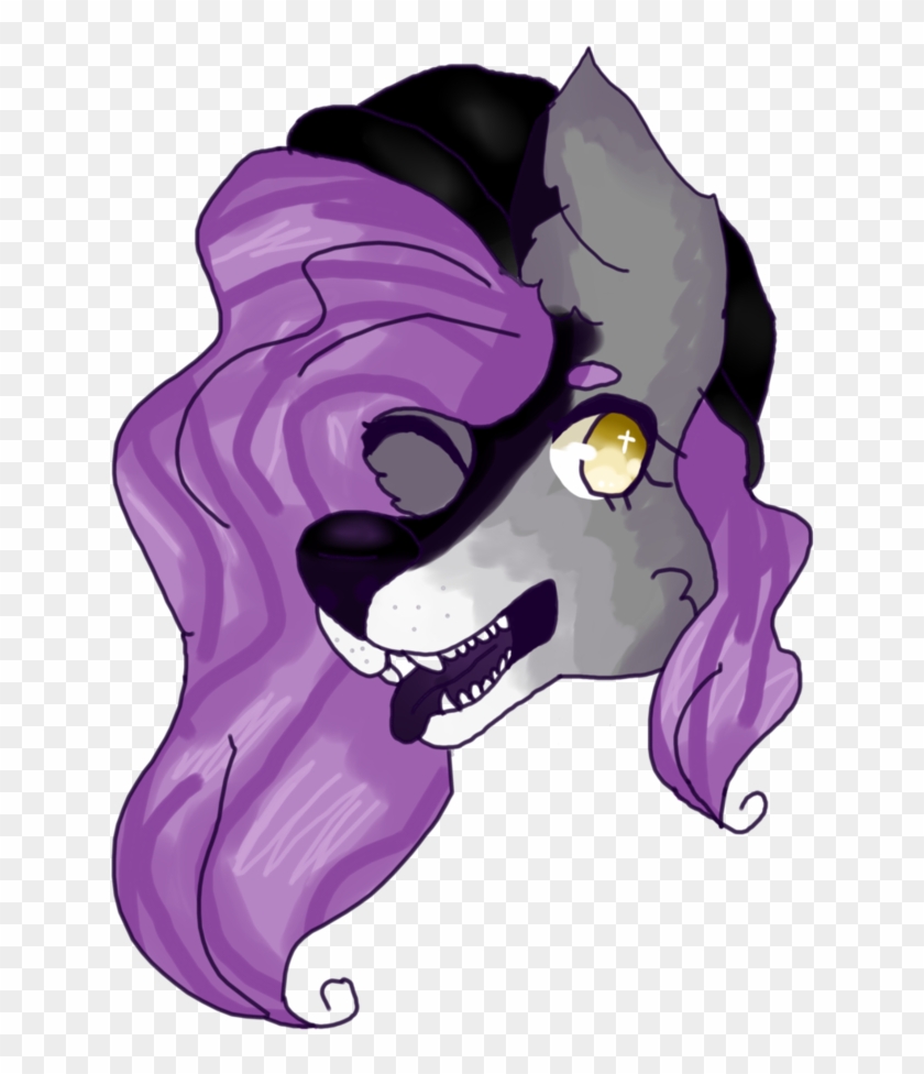Orchid Headshoot - Cartoon #1215216