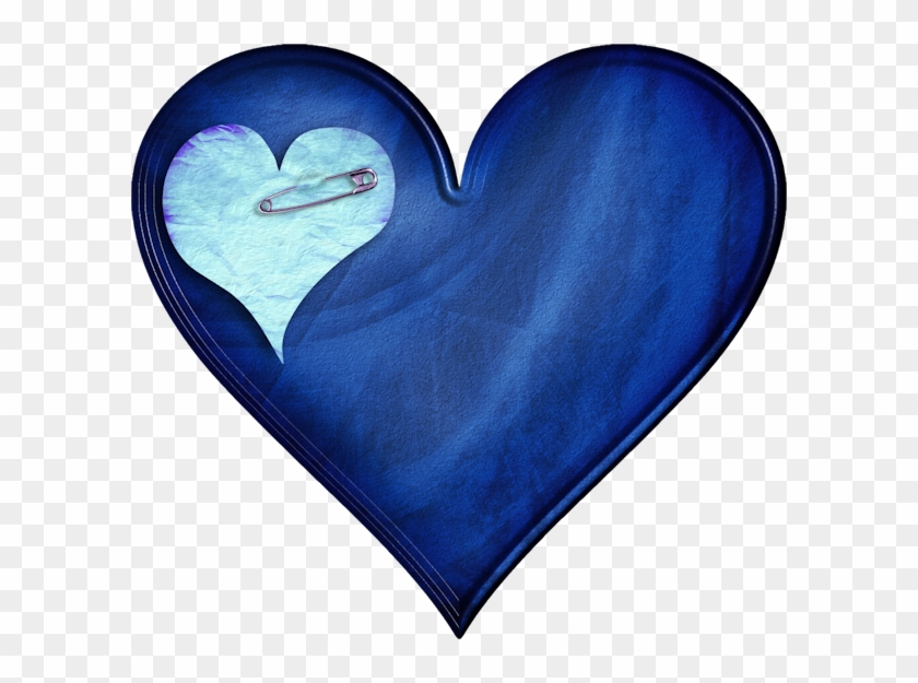 Blue Heartsclip Artheartlandgustophone - Clip Art #1215409