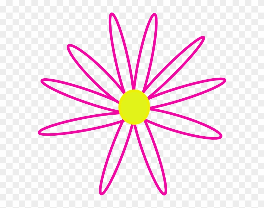 This Free Clip Arts Design Of Pink Flower - Clip Art #1215607