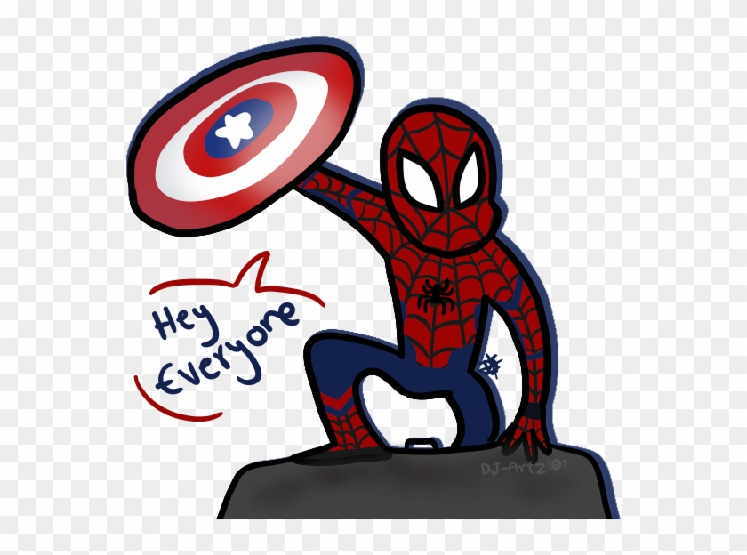 Spidey Civil War By Dj-artz101 - Cartoon #1215783