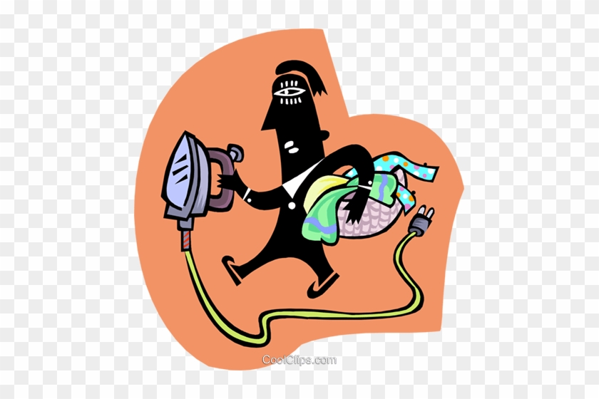 Domestic Worker Royalty Free Vector Clip Art Illustration - Ilustrações Empregadas Domésticas Png #1215999