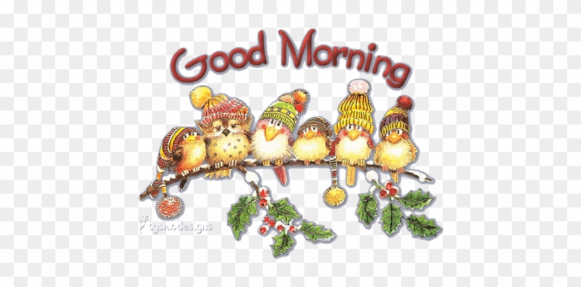 Peacock Clipart Good Morning - Good Morning In Gif File #1216071
