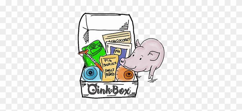 Pig Ad Box Cartoon - Cartoon #1216088