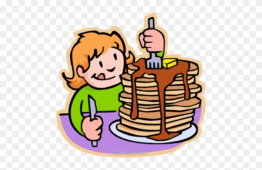 Big Stack Of Pancakes Clip Art - Eat Breakfast Clipart #1216122