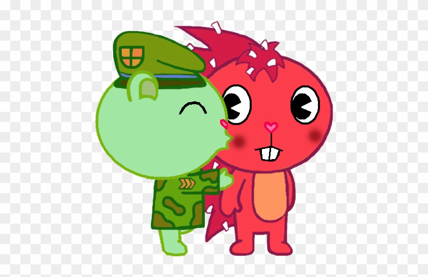 Source - Fc00 - Deviantart - Net - Report - Happy Tree - Happy Tree Friends Kiss #1216338