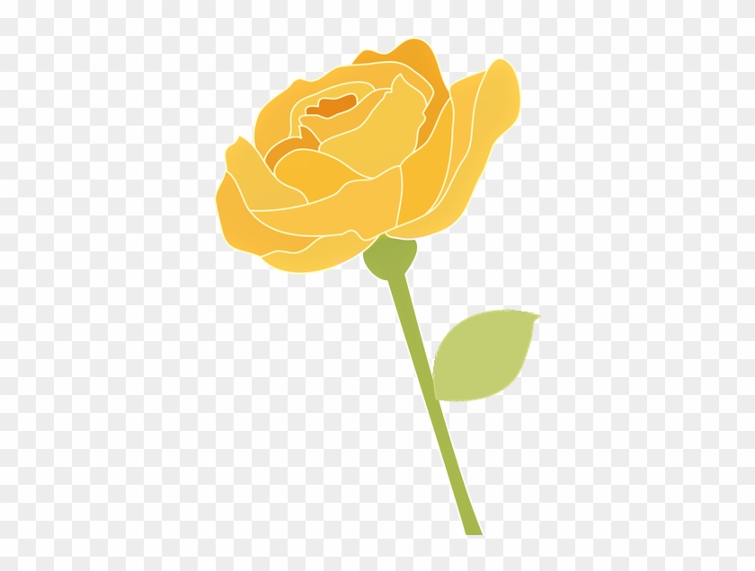 Bud Clipart Yellow Rose - Rose #1216730