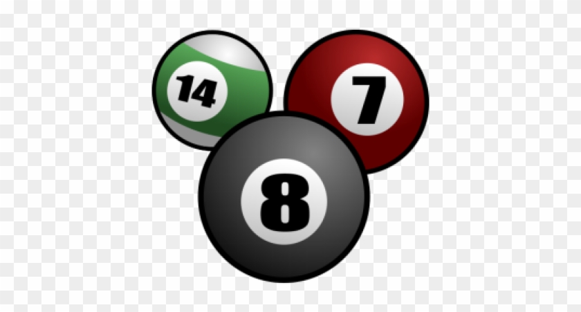 Billiards Clipart Transparent - Pool Table Balls Clip Art #1216904