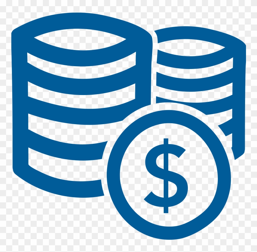 Blue Tuition And Fees Icon - Blue Tuition And Fees Icon #1217562