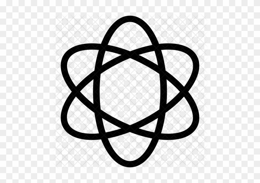 Atom Icon - Symbole Atome #1217599