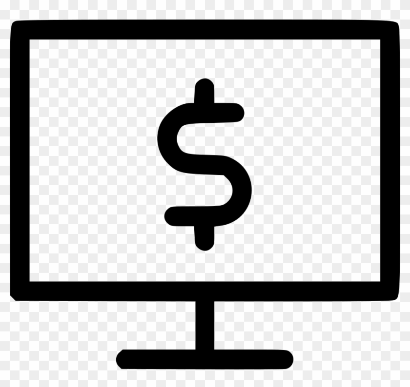 Money Finance Payment Dollar Monitor Computer Shopping - Television #1218048