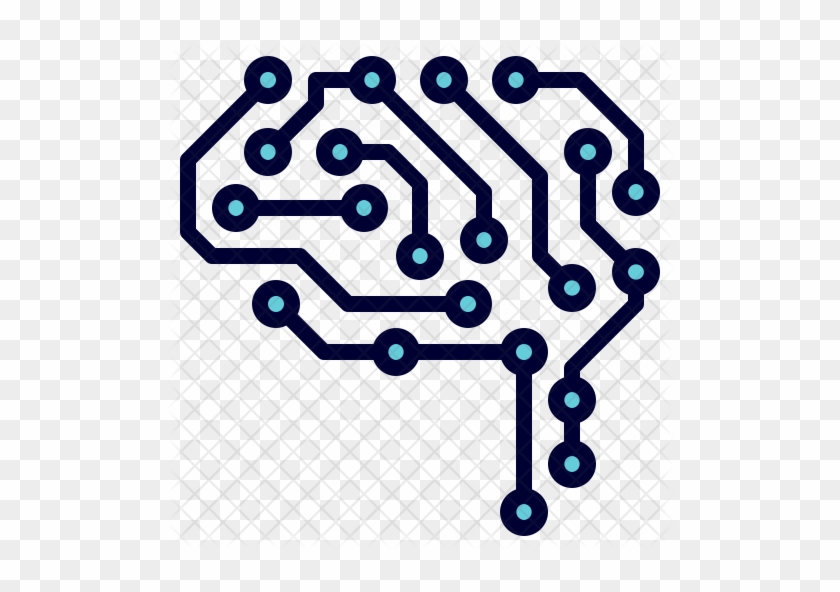 Digital Brain Icon - Brain Digital Icone Png #1218224