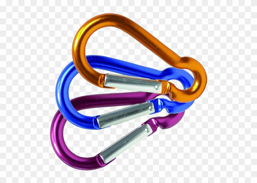 Karabinerhaken (durchmesser: 6 Mm, Länge: 60 Mm, Aluminium) #1218463