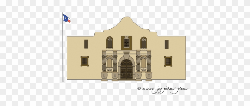 'alamo' Clip Art Gif File With Transparent Backgroung - Alamo Clipart #1218641