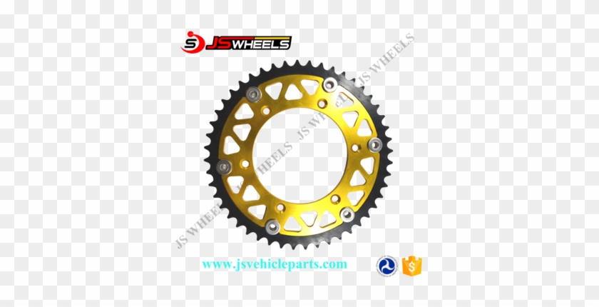 Motorcycle Aluminum Alloy Sprocket For Sxf Exc Supermoto - Dirt Bike Sprocket Vector #1218656