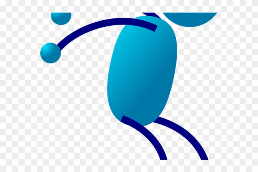 Jump Clipart Blue - Clip Art #1218702