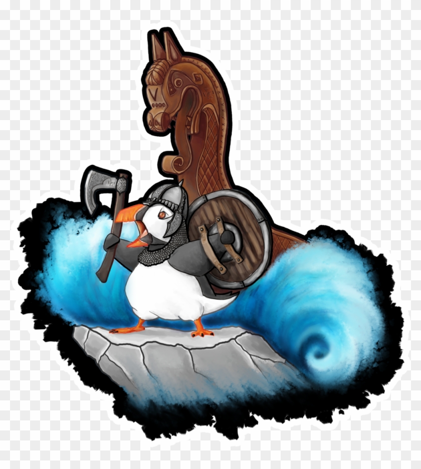 Viking Puffin By Serpinga Viking Puffin By Serpinga - Cartoon #1219078
