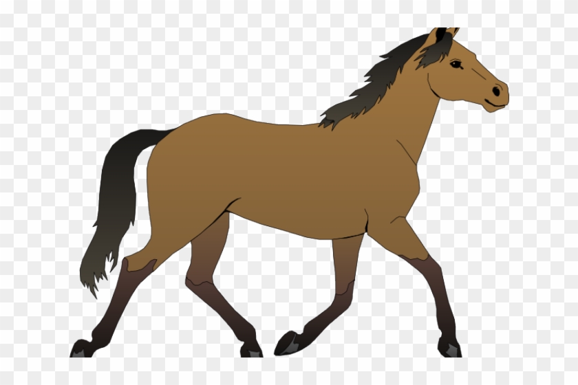 Horseback Cliparts - Cartoon Image Of Horse #1219658