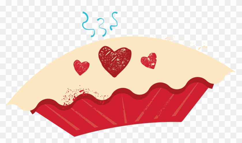 Pie In The Sky Pie For A Client - Heart Pie Clipart #1219764