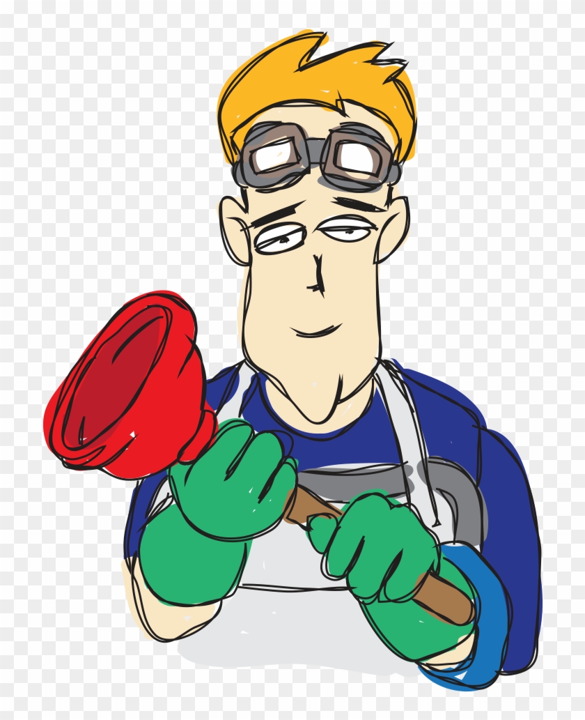 Plumber - Cartoon #1219803