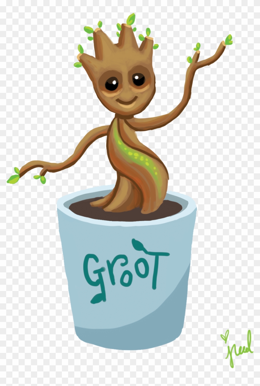 Download Png Image Report - Dancing Groot Png #1219962