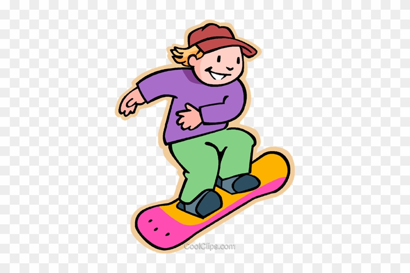 Snowboarding Clipart Cool - Snowboarding Clipart Cool #1220304