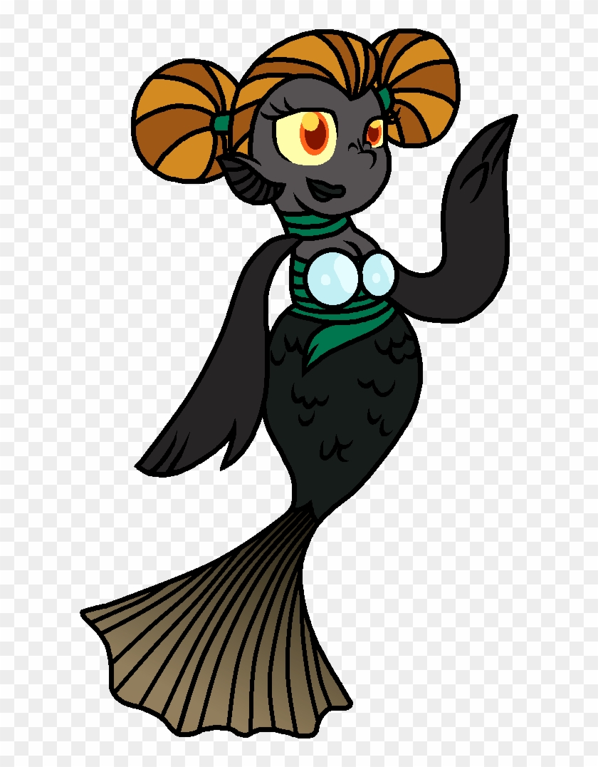 Black Moor Mermaid By Starryoak - Cartoon #1220843