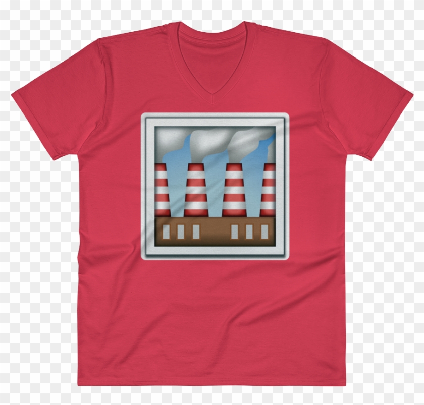 Men's Emoji V Neck - We Are One Slogan #1221101