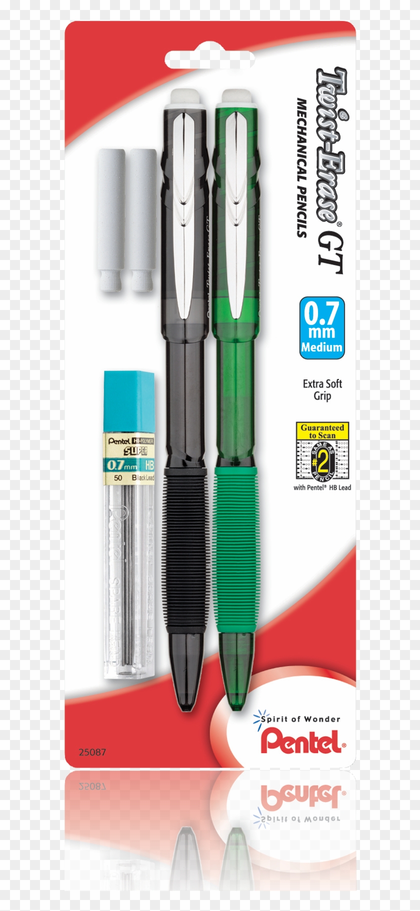Pentel Twist-erase Gt Mechanical Pencil, 0.7 Mm, Hb #1221272