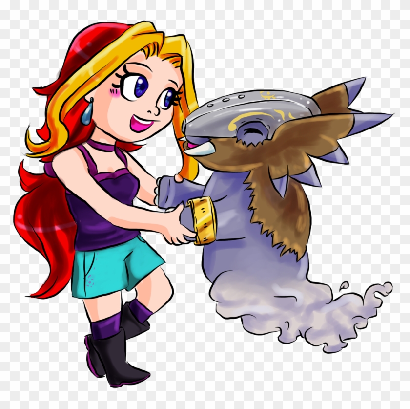 Narcissa And Tapirmon By Awesomebyaccident - Cartoon #1222232
