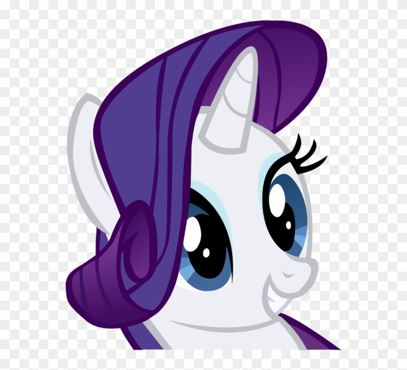 Rarity By Mrsimbax - Rarity Head Png #1222395