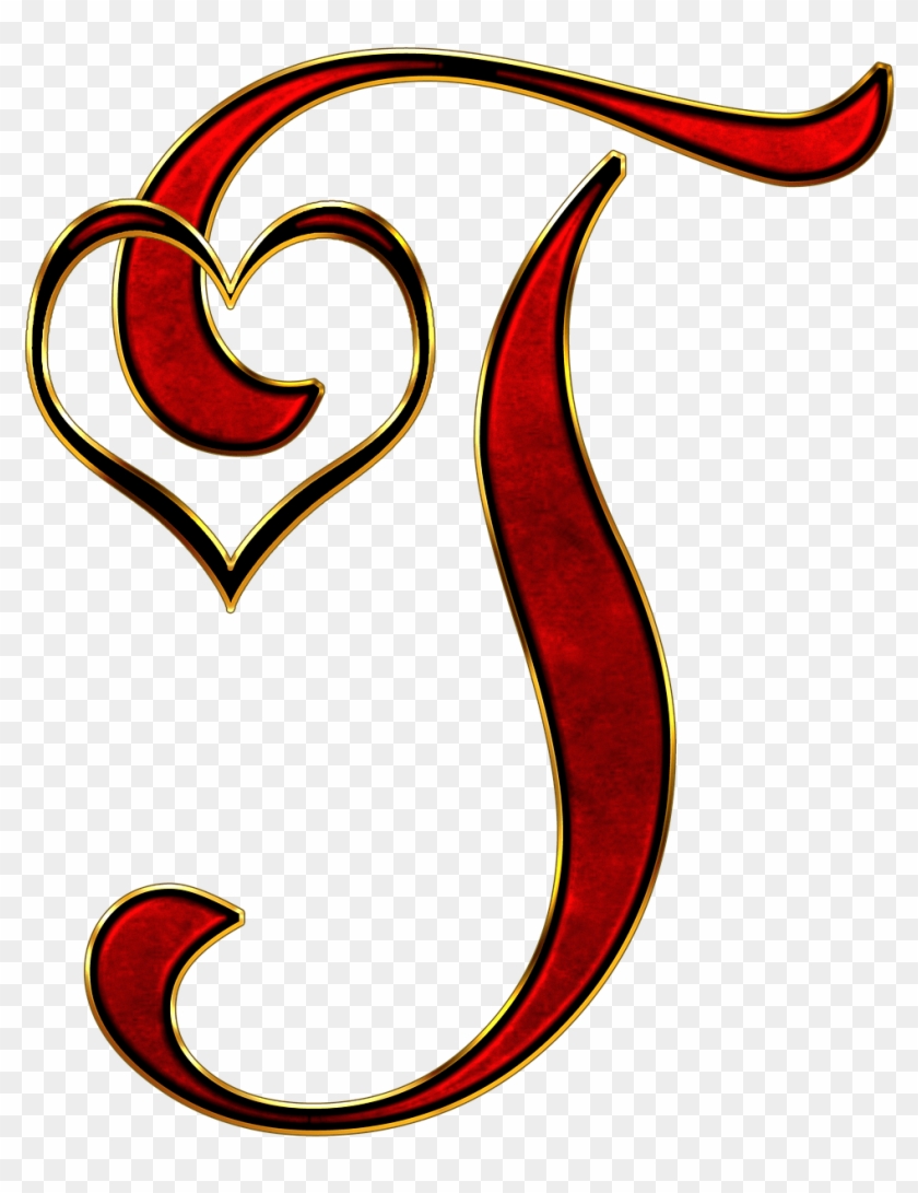 Valentine Capital Letter T Png - Imagens Da Letra T #1222540