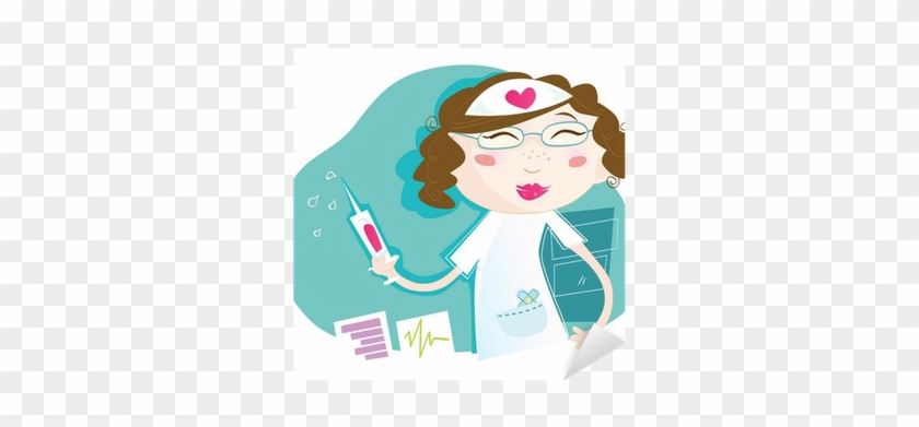 Art Vector Illustration - Nurse #1222891