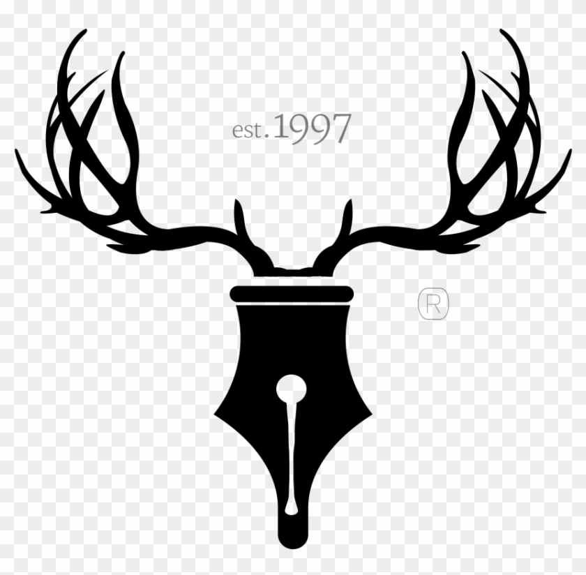 Black And White Moose Head #1222915
