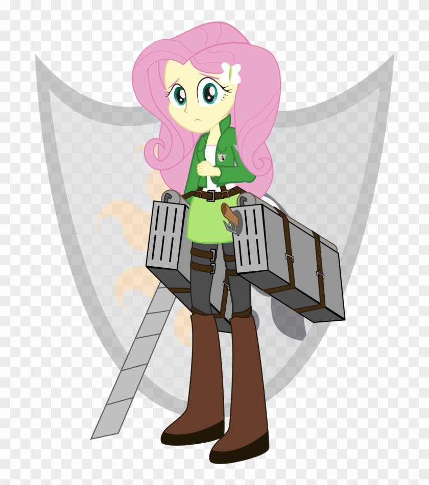 Amante56, Attack On Titan, Crossover, Equestria Girls, - Cartoon #1223225